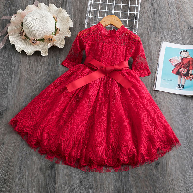 Lace Christmas Dress