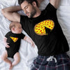 Funny Pizza Print  Family Matching Clothes