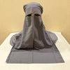 Three Layers Chiffon Niqab