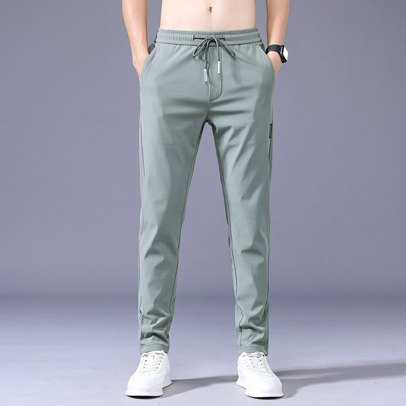 Straight Thin Trousers