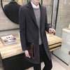 Load image into Gallery viewer, Men Long Cotton Coat