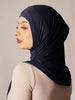 Load image into Gallery viewer, Muslim Modal Blue Hijab