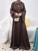 Load image into Gallery viewer, Plain Abaya Dress For Muslim Women