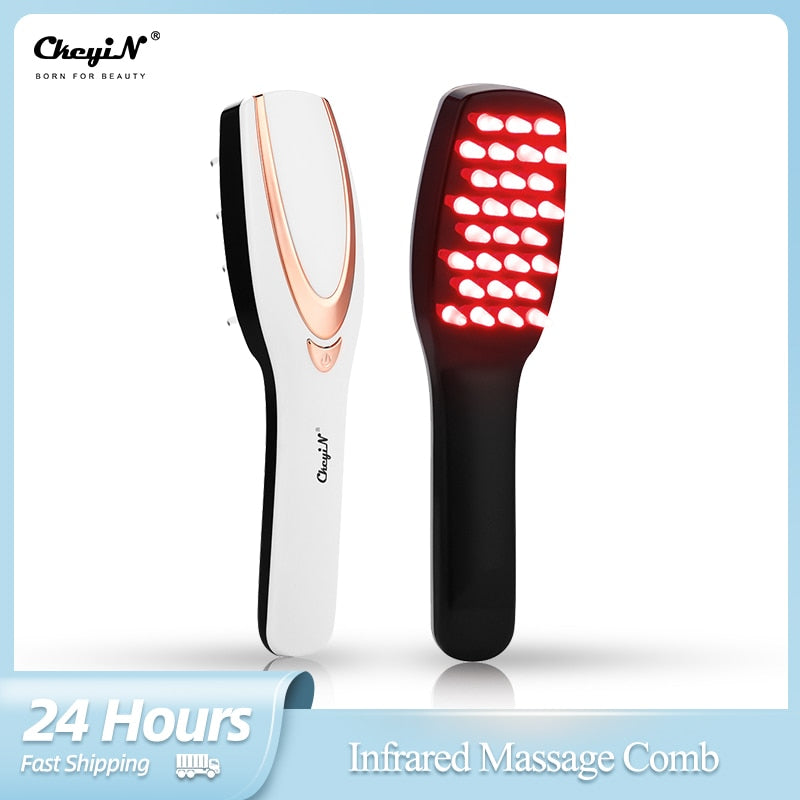 3 in 1 Electric Wireless Infrared Ray Massage Comb