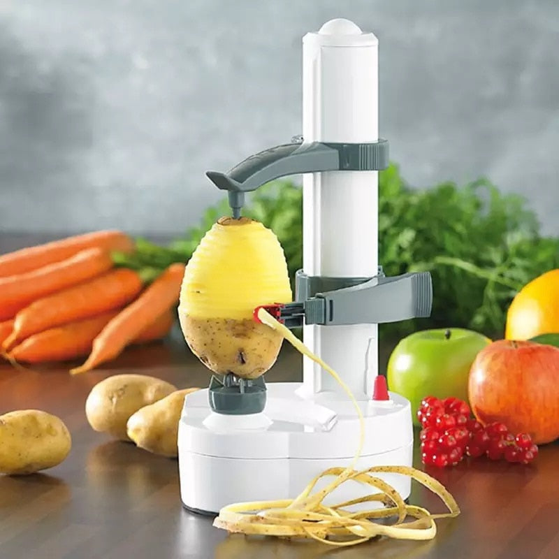 Multi-functional automatic fruit and potato peeler kitchen appliance