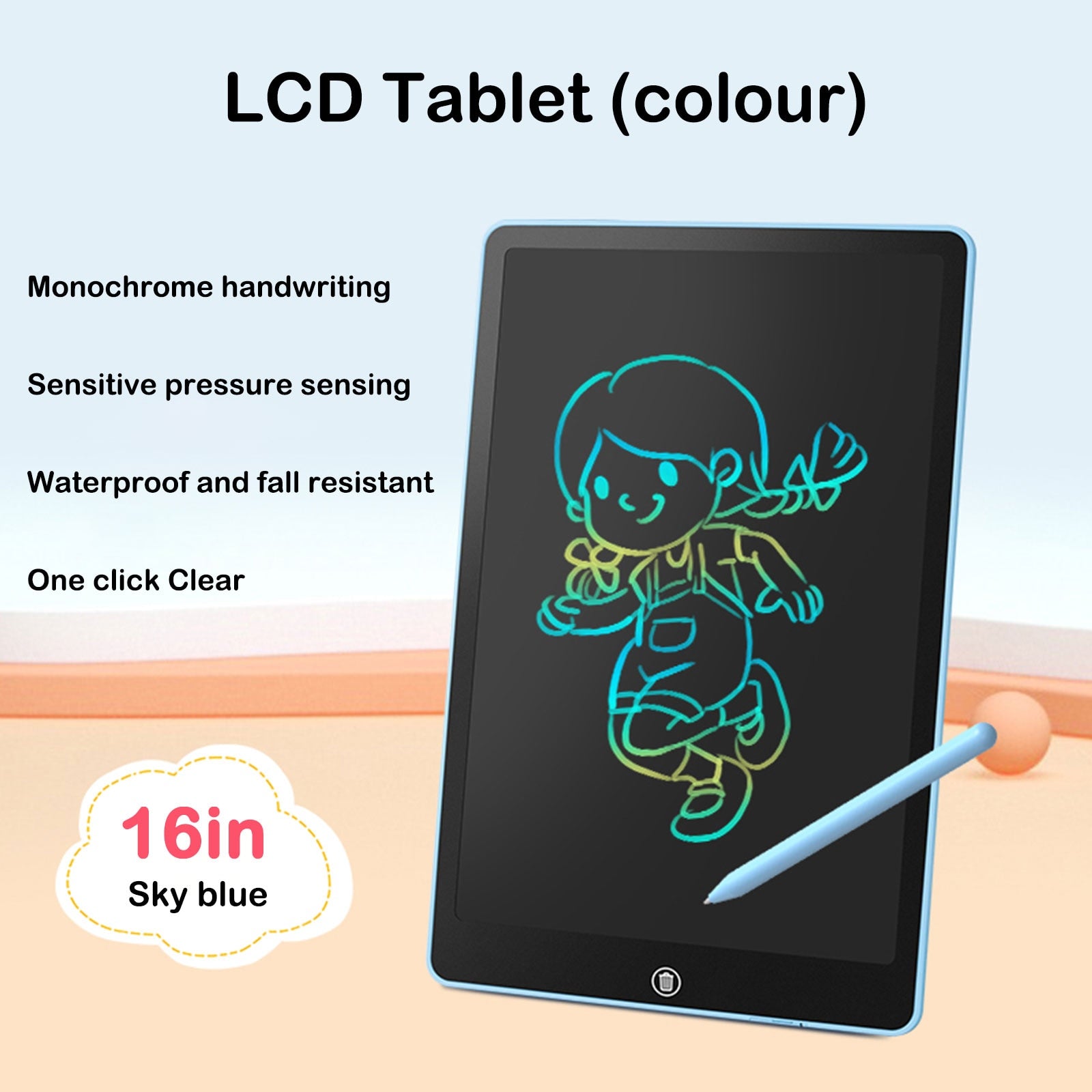 LCD Drawing Tablet For Children's Toys