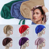 Double Layer Soft Satin Hijab Cap