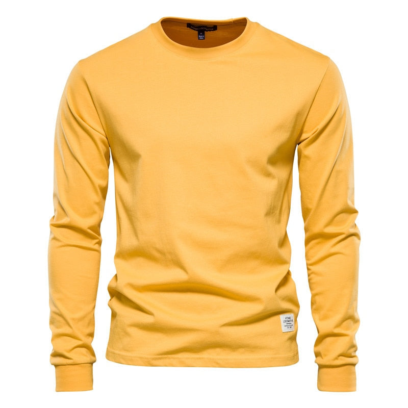 O-neck Long Sleeved T-shirt