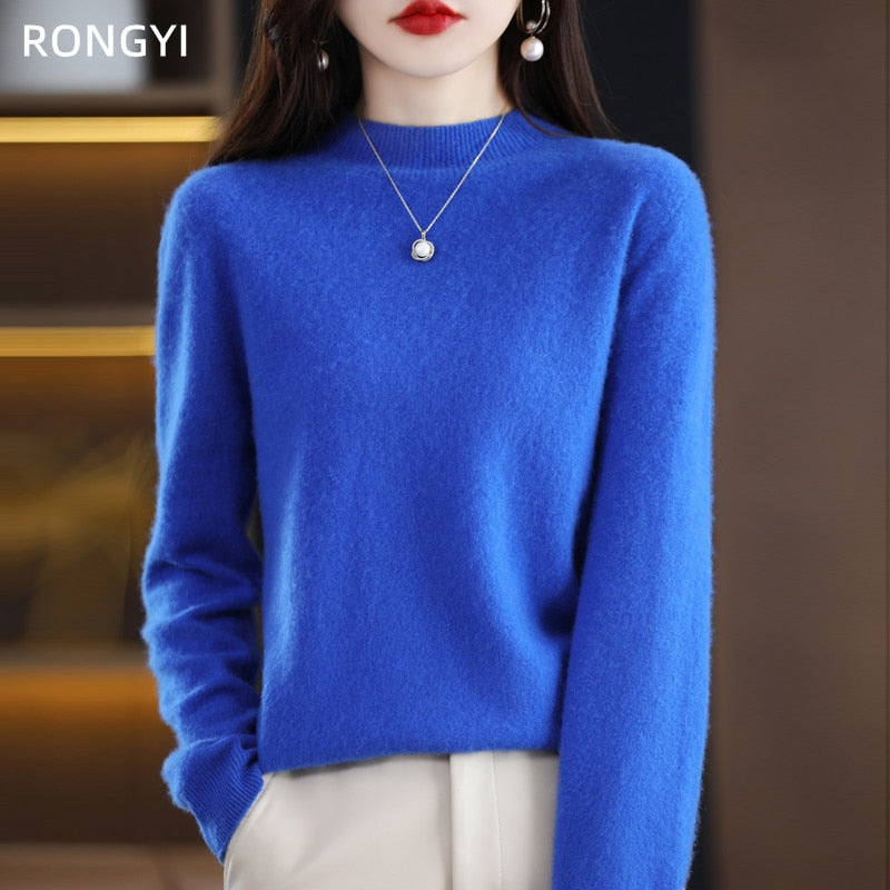 Woman's Casual Knitted Tops