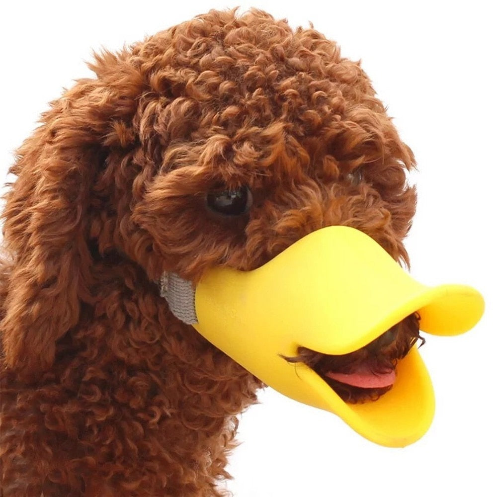 Silicone Duck Muzzle Mask for Pet