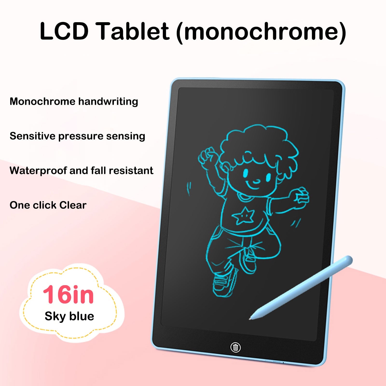 LCD Drawing Tablet For Children's Toys