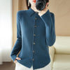 Wool Knit Cardigan Jacket