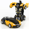 One-key Deformation Car Toys