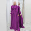 Laden Sie das Bild in den Galerie-Viewer, Muslim Fashion Belted Abaya